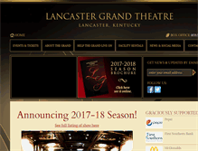 Tablet Screenshot of lancastergrand.com